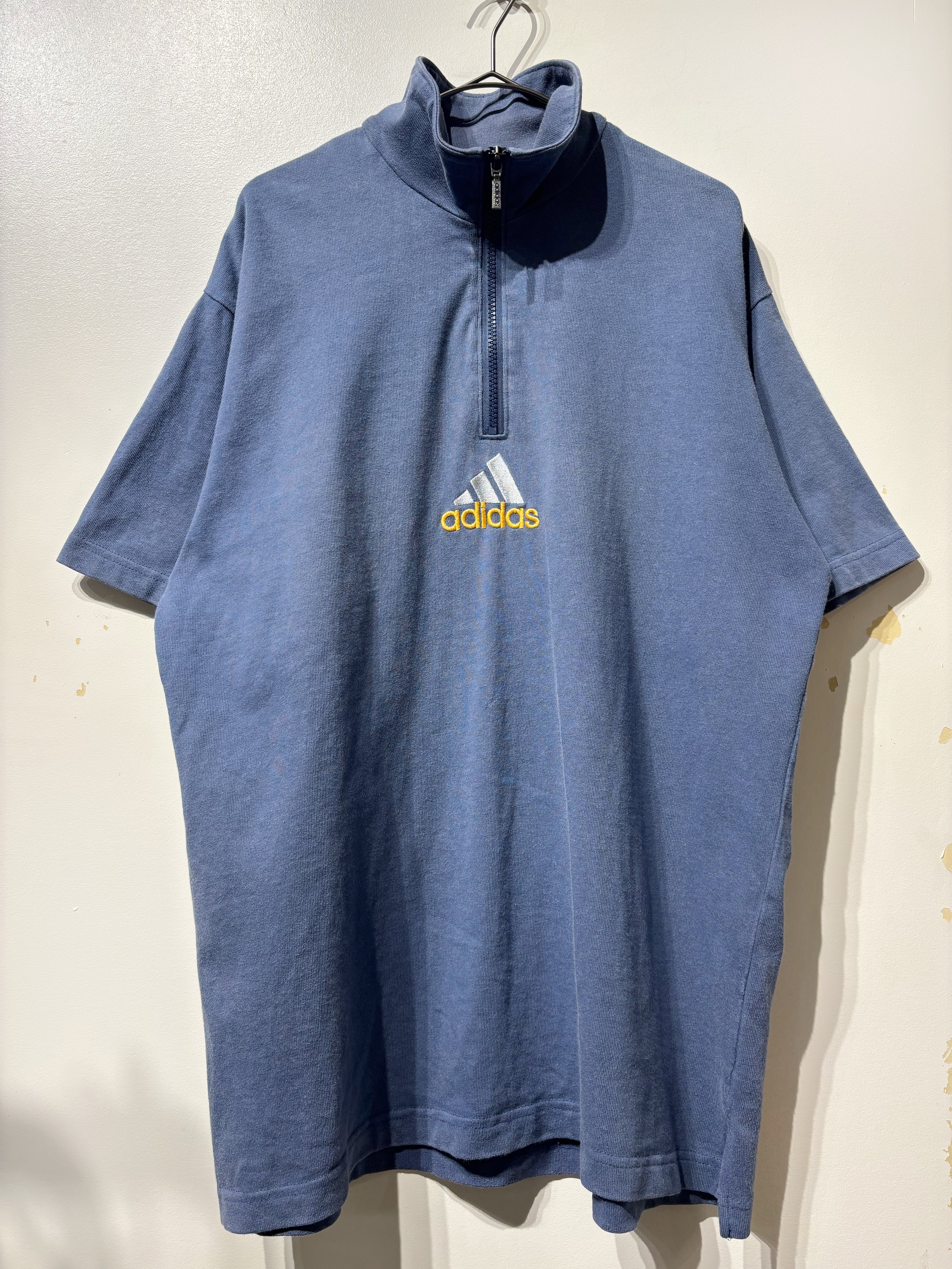 (CS2463)90’s adidas half zip sweatshirt
