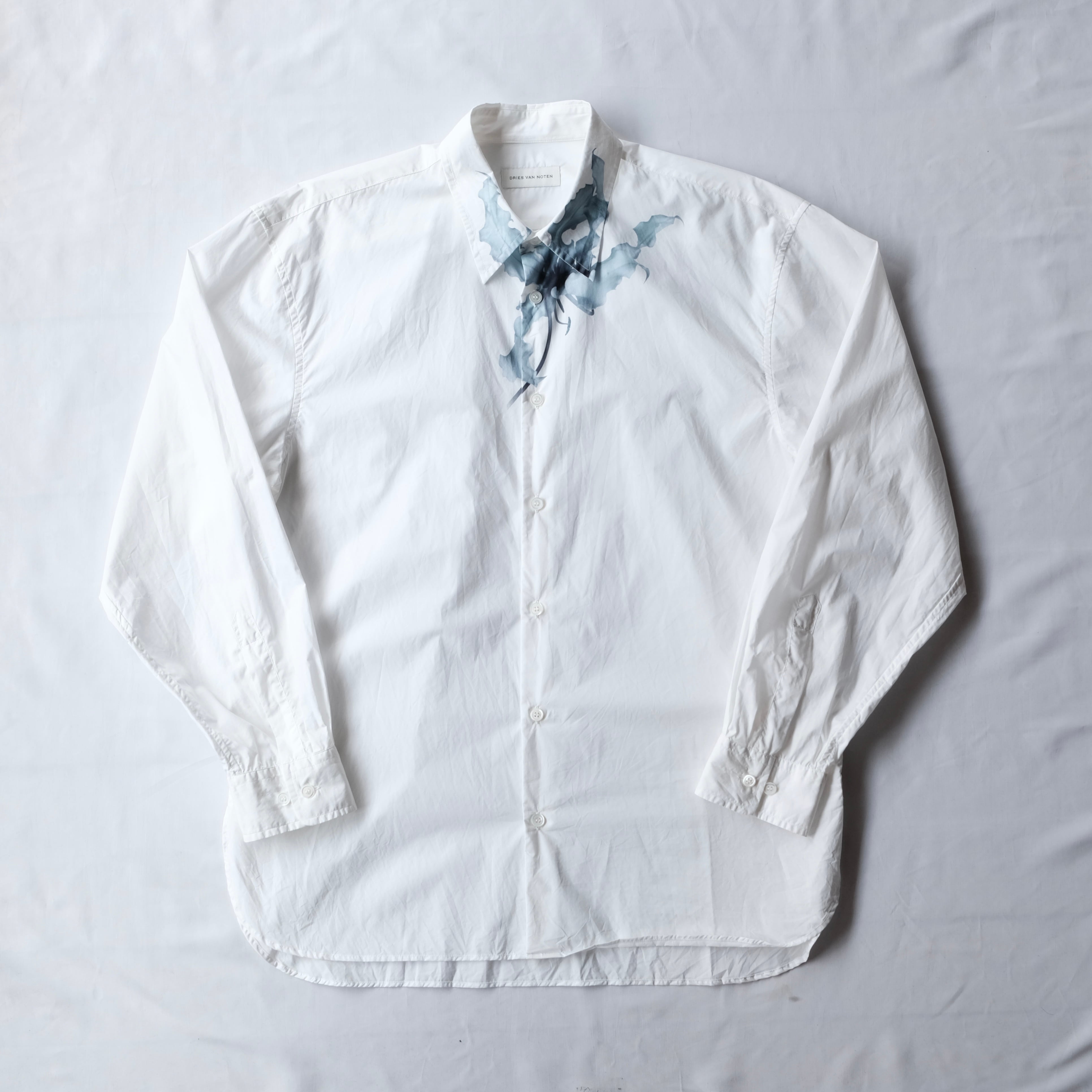 DRIES VAN NOTEN 25AW FLOWER PRINT SHIRT | safarionline