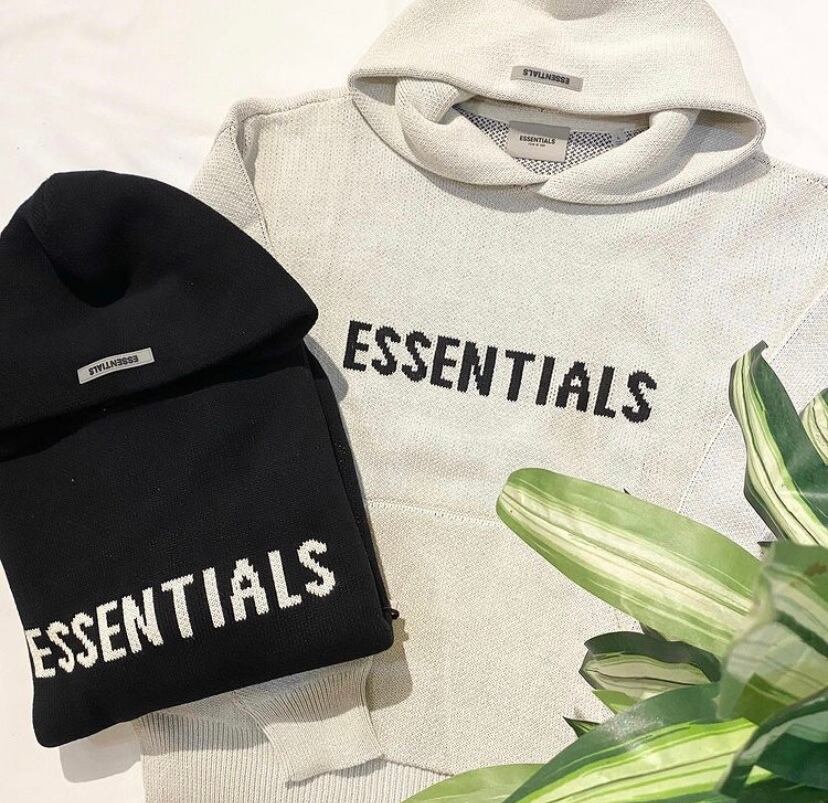 FOG Essentials ニット パーカー OATMEAL XL