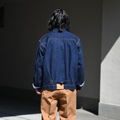 INTERIM(インテリム) カキシブ染めチノスラックスコーディネート