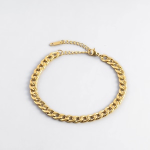 316L thick chain anklet  #a14