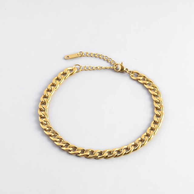 316L thick chain anklet  #a14