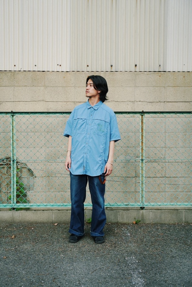 【四畳半帝国 used remake series】REI short sleeve shirt