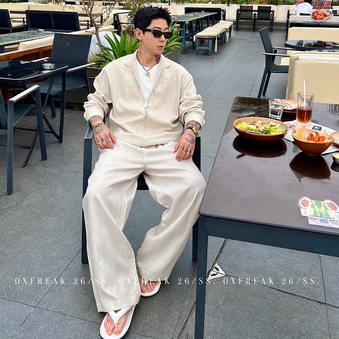 セットアップ】OXFREAK Luxe Linen Relax Setup（リュクス リネン