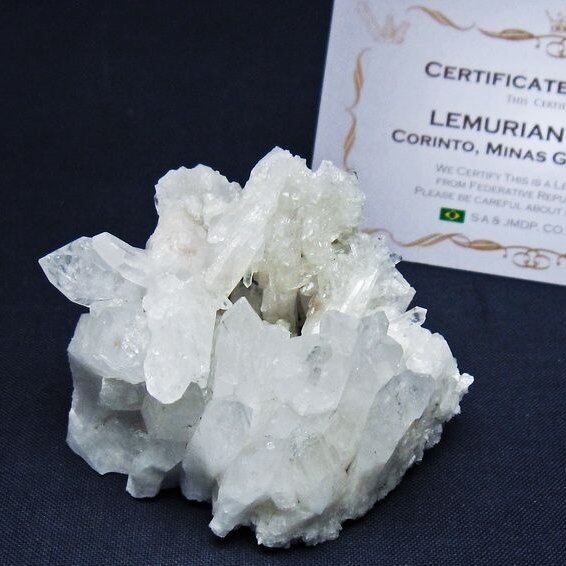 水晶 クラスター 原石 ブラジル ミナスジェライス州 コリント産 レムリアンシード 一点物 172-4168