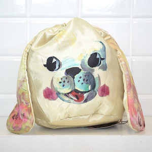 Nathalie Lete/Drawstring bag/NL382.POODLE