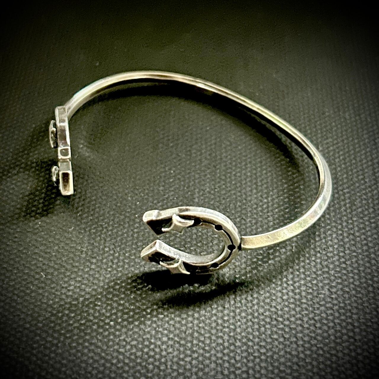 203jewelry シルバー馬蹄バングル horseshoe bangle silver (S) MadeInDirty 馬蹄 | FirstOrderJewelry