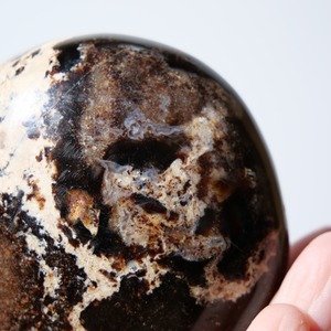 ブラック オパール / パーム パームストーン 握り石【2】