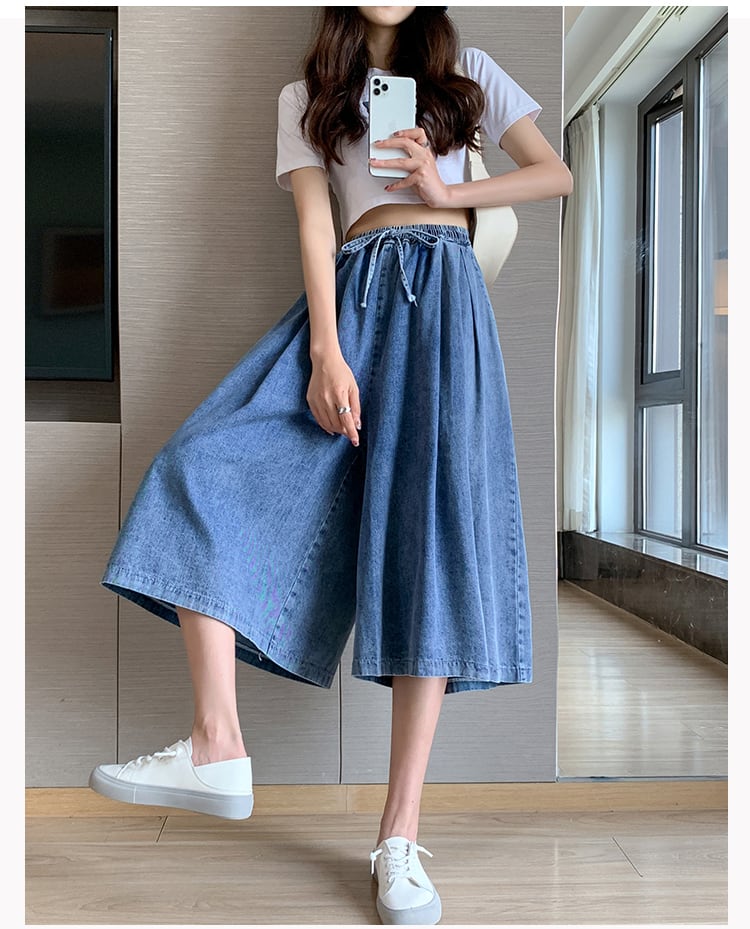 ボトムス パンツ ズボン ストレートパンツ ガウチョパンツ クロップドパンツ ストレート ワイド ガウチョ ハイウエスト 大人可愛い カジュアル おしゃれ お洒落 かっこいい ルーズ 個性的 無地 夏 20代 レディース 女性用 ママ デート お出かけ 公園デビュー 女子会 お泊まり 休日 イベント 普段使い ファッション コーデ スタイル サイズ M L XL 2XL 3XL 4XL 5XL ライトブルー