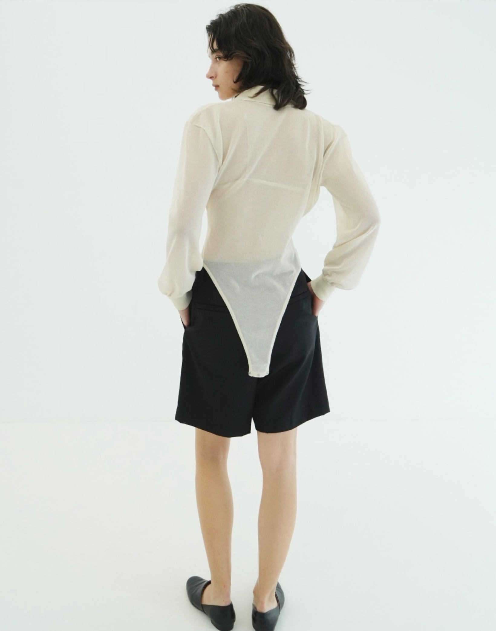 CLANE LOW WAIST HALF PANTS | FLICKA ASHIYA