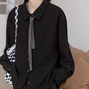 Solid Tie Shirt  PL0024
