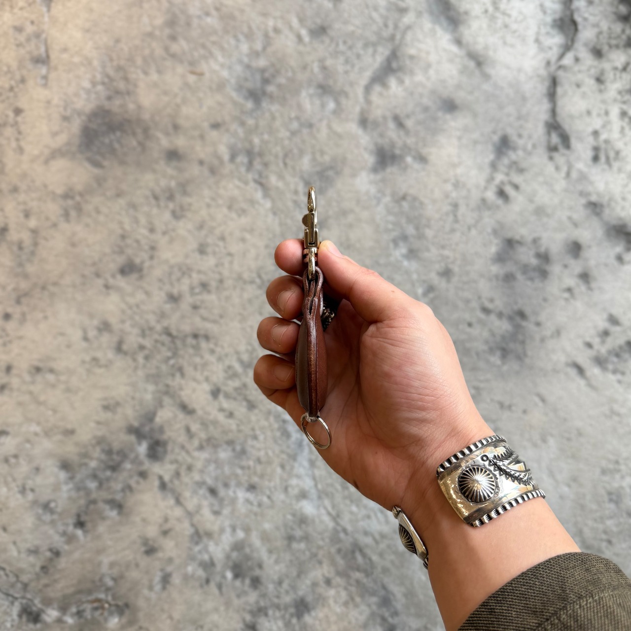 キーリング リール2 カウハイド