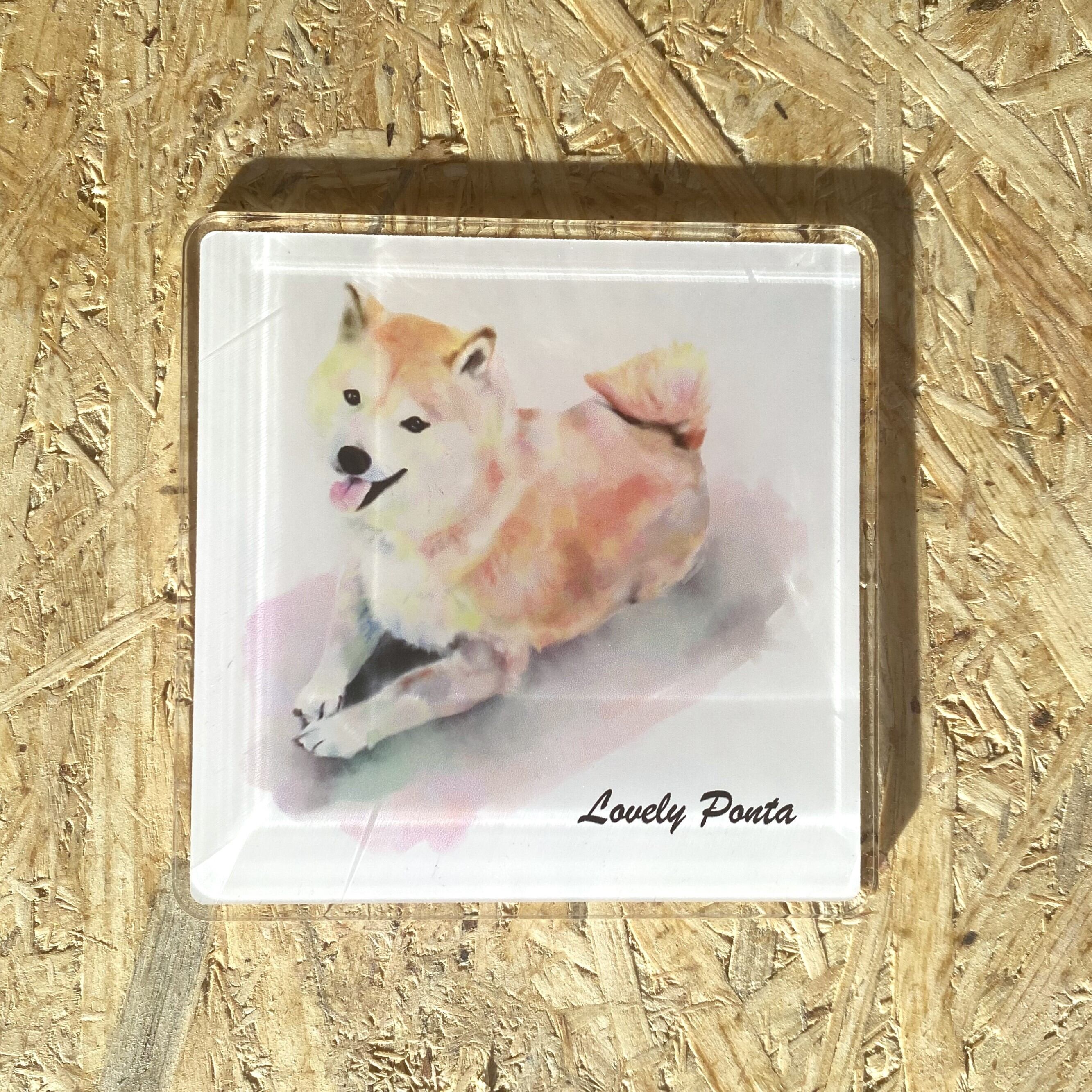 アクリルコースター/ふせ