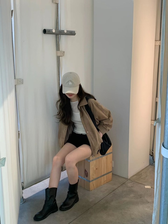(予約) ounce / Boston real suede jacket 1color