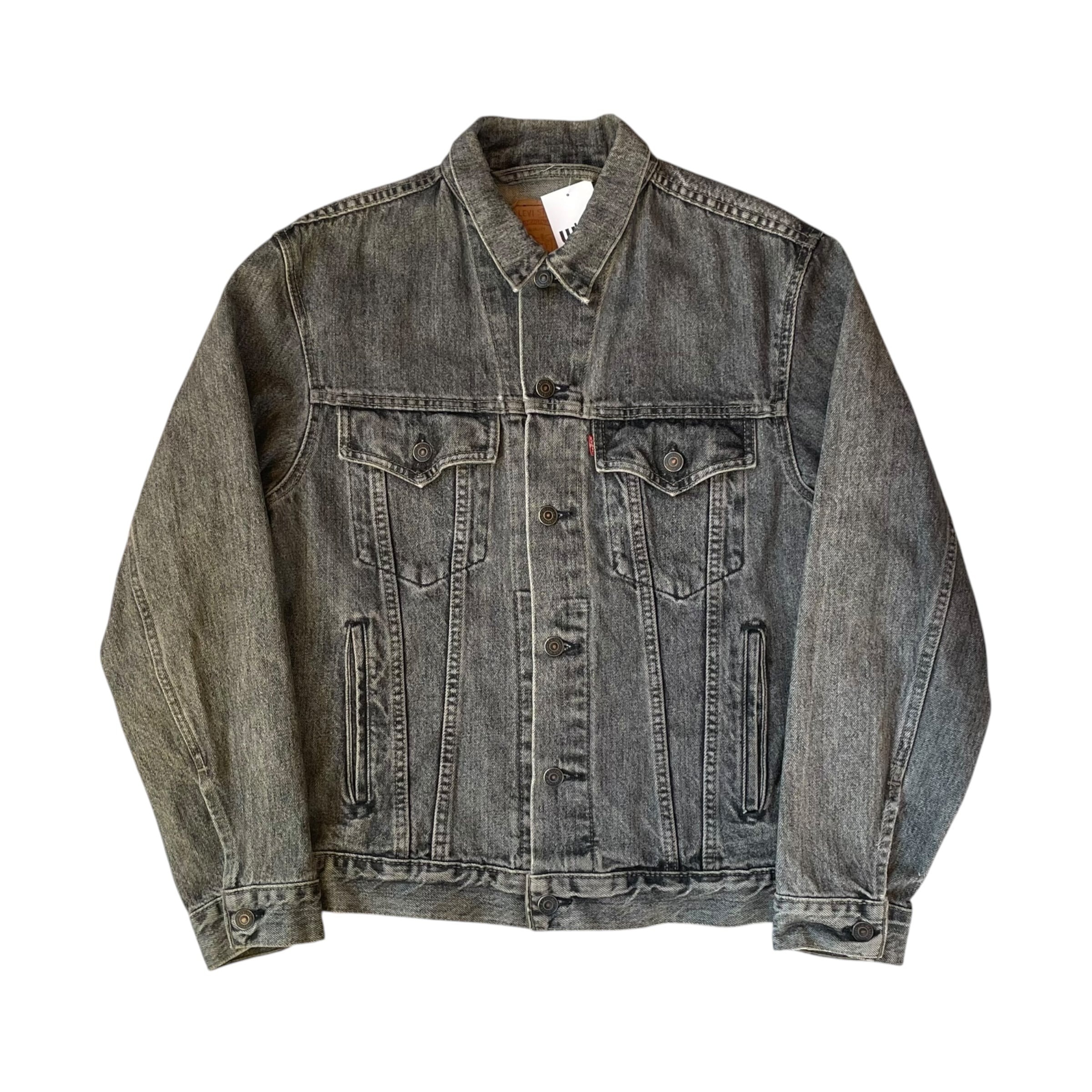 1990s Levi's 75506 0459 Canada Made Black Denim Jacket
