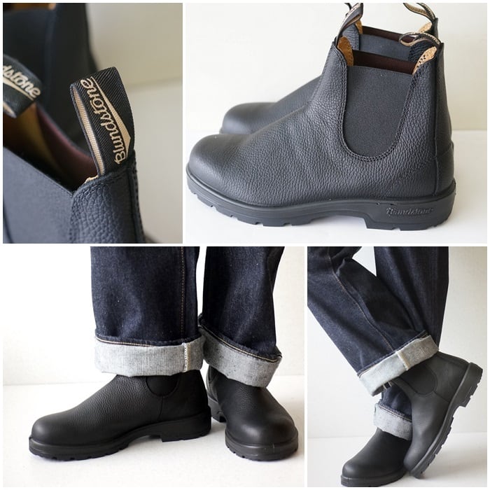 Blundstone ブランドストーン BS1447 サイドゴアブーツ Black Pebble