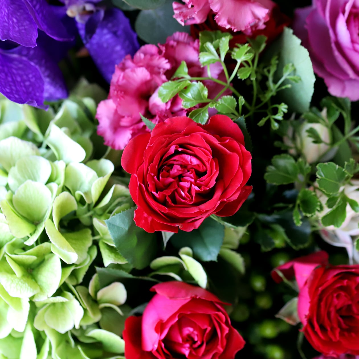 気持ちと季節の花束 L | 花工房あげたけONLINE