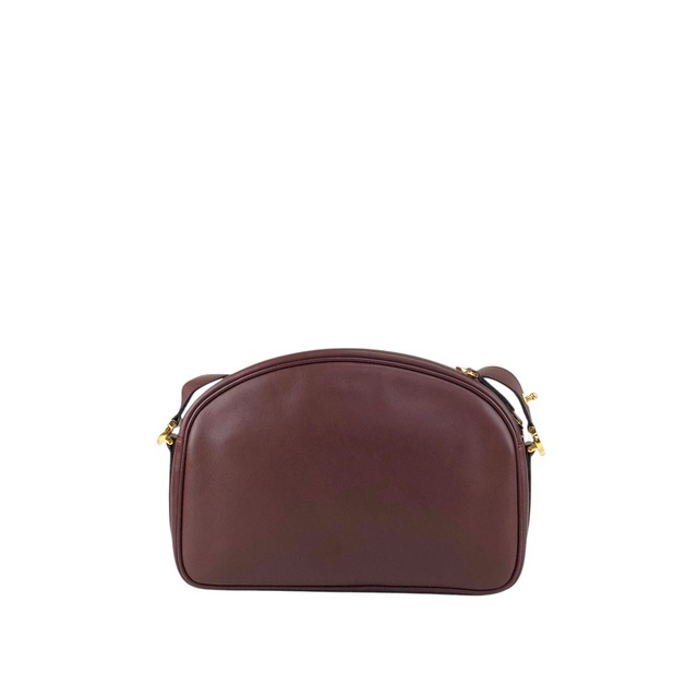 Cartier カルティエ マストライン ショルダーバッグ ボルドー ロゴ レザー vintage ヴィンテージ オールド vfnedy