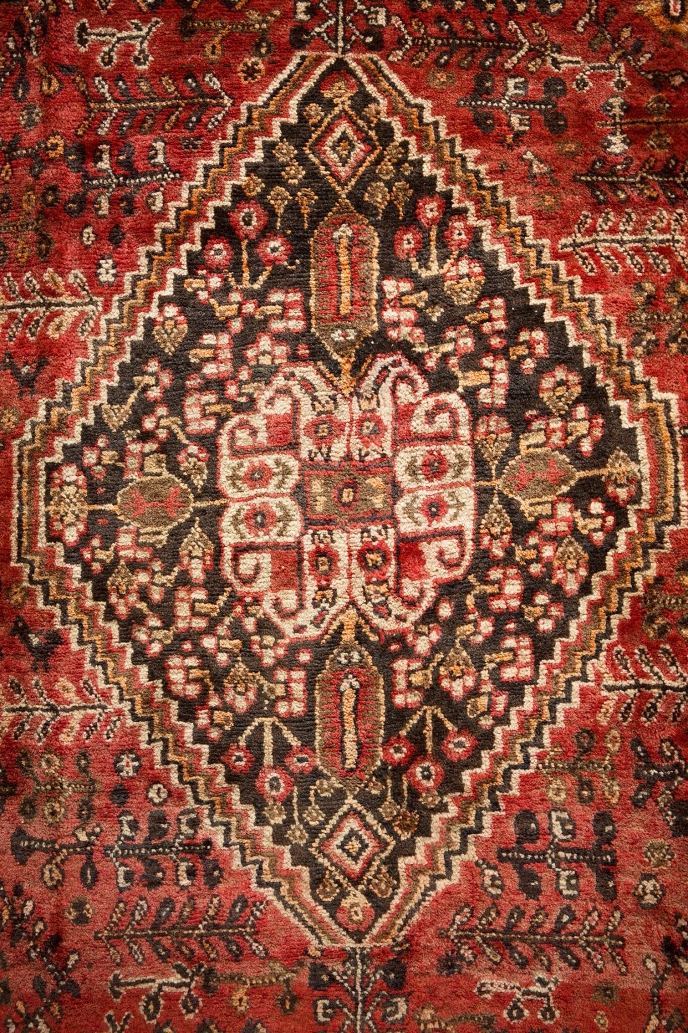 1694-Vintage Qashqai rug | 手織りのヴィンテージラグ専門店 | Bahr