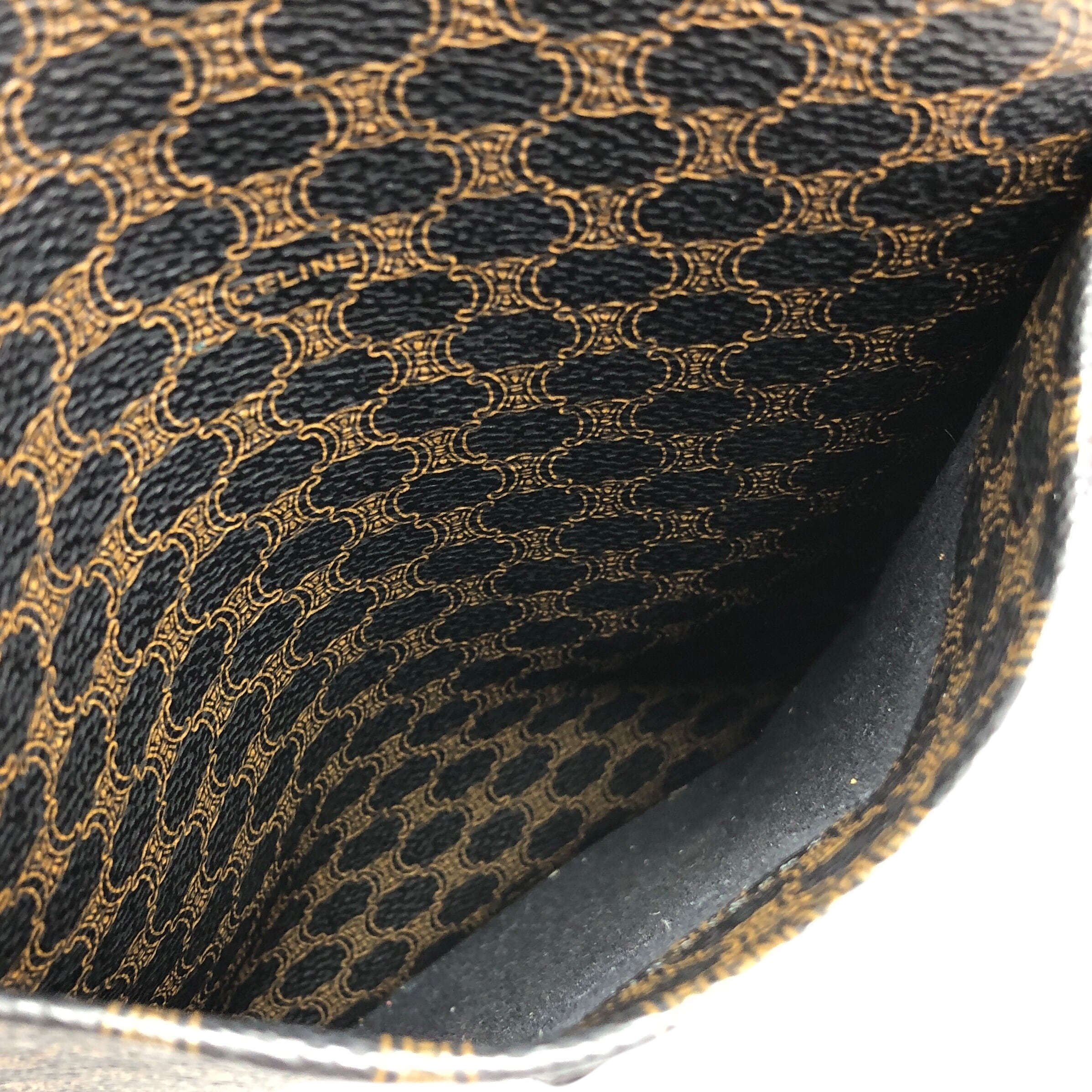 CELINE セリーヌ トートバッグ ブラック ブラゾン型押し PVCレザー