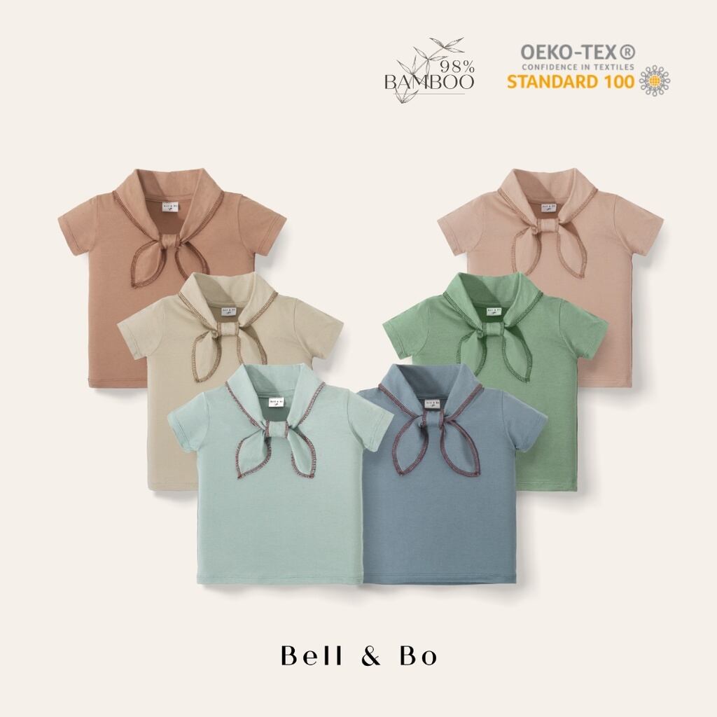 Bell and bo/Lucie SET/バンブーコットンセットアップ
