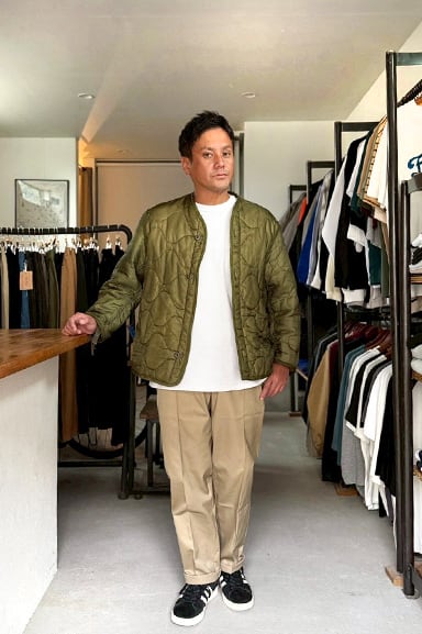 BIGMIKE New Pin Tack Chino Pants ビッグマイク ニューピンタック