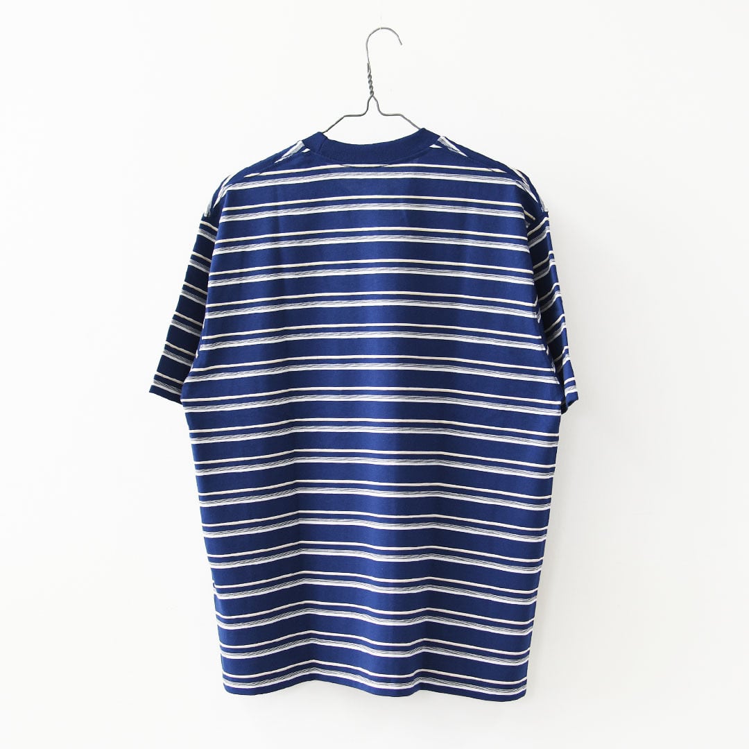 DANTON [ダントン] M SHORT SLEEVE POCKET T-SHIRT STRIPE [DT