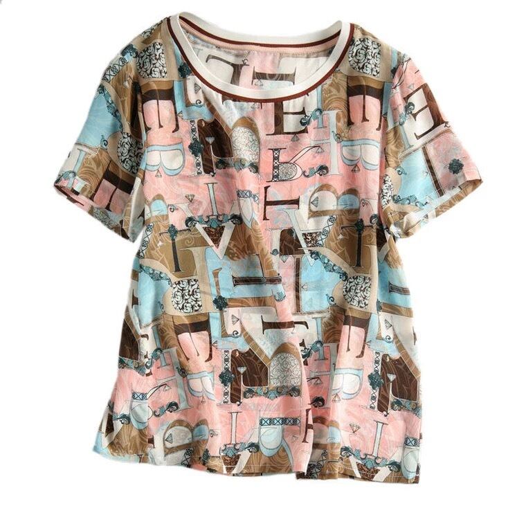 レタープリントトップス36191