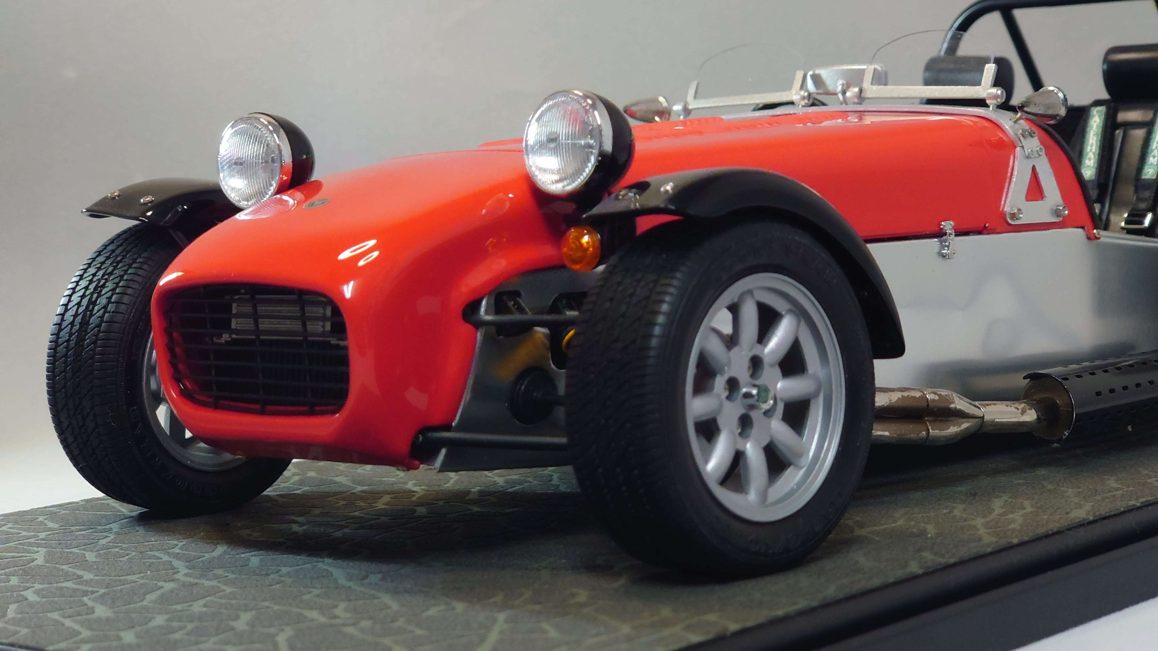 タミヤ 1/12 ケーターハムスーパーセブン BDR サイクルフェンダー