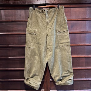 50's dutch army double face field cargo pants