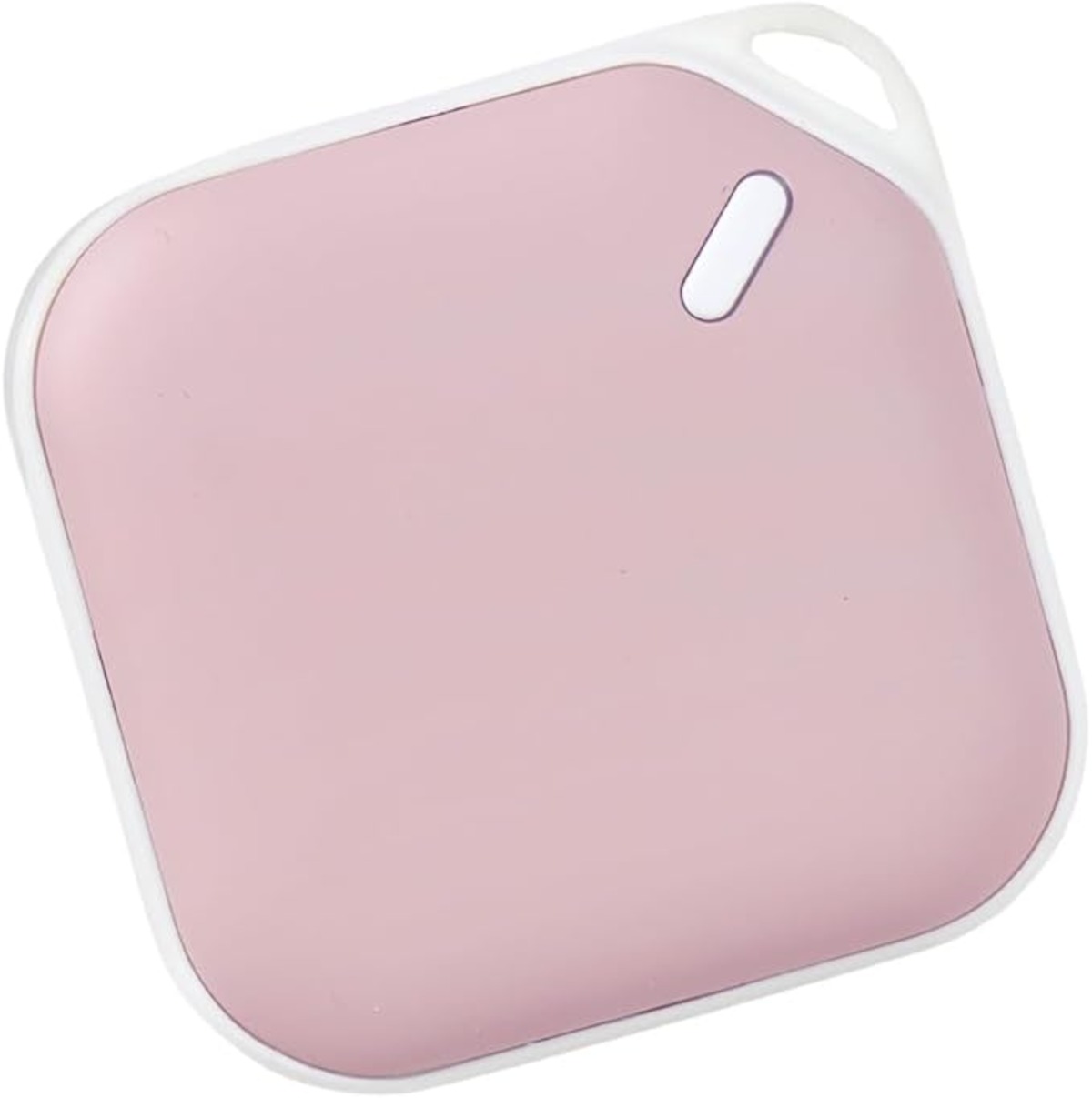 アイリスプラザ 充電式カイロ 速暖 LEDライト付き 防災 災害 避難用 キャンプ 通勤 通学 電子かいろ スクエア ピンク(Pink ...