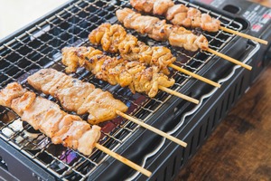 【勝手に応援プラン】阿蘇天然水若鶏の焼き鳥（梅雨の呑み倒れ【昼】）