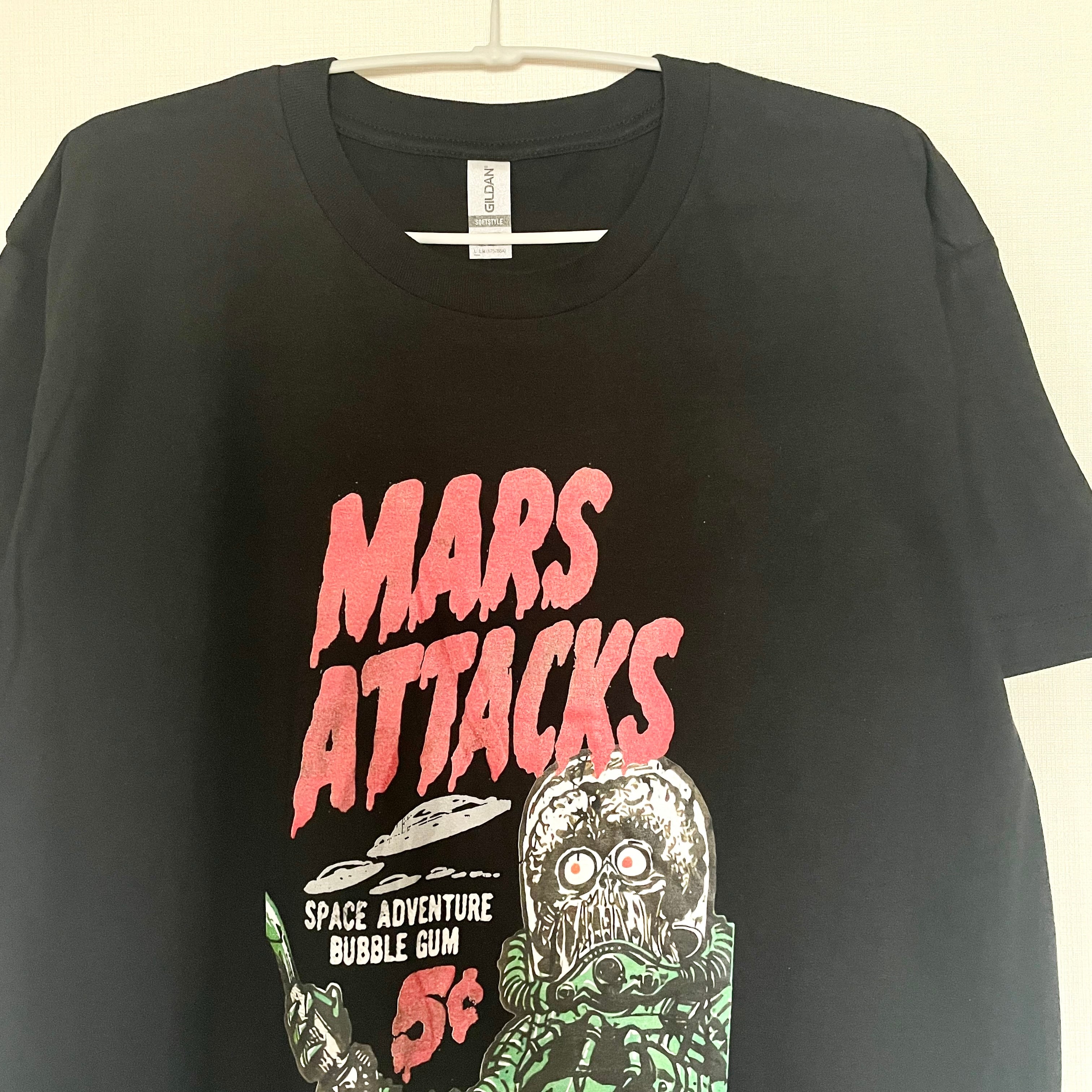 希少90 MARS ATTACKS Tシャツ ヴィンテージ　サイズL