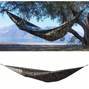 BUSHMEN ブッシュメン Hammock-CAMO with carabiners ハンモック 軽量 パラシュート