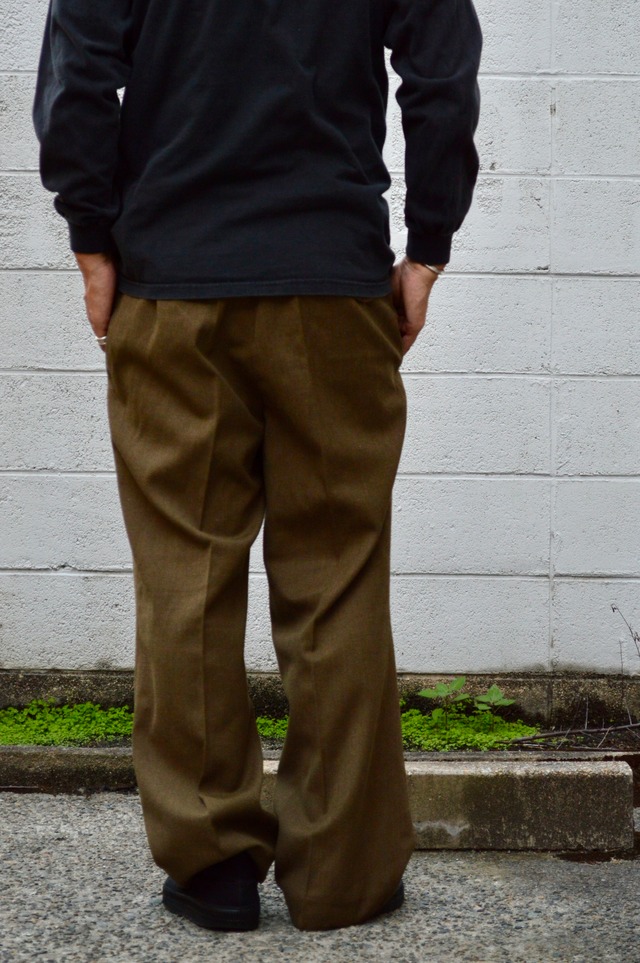 Czech Army M63 Wool Trousers 00s Dead Stock Slacks チェコ軍 M63 ウールスラックス