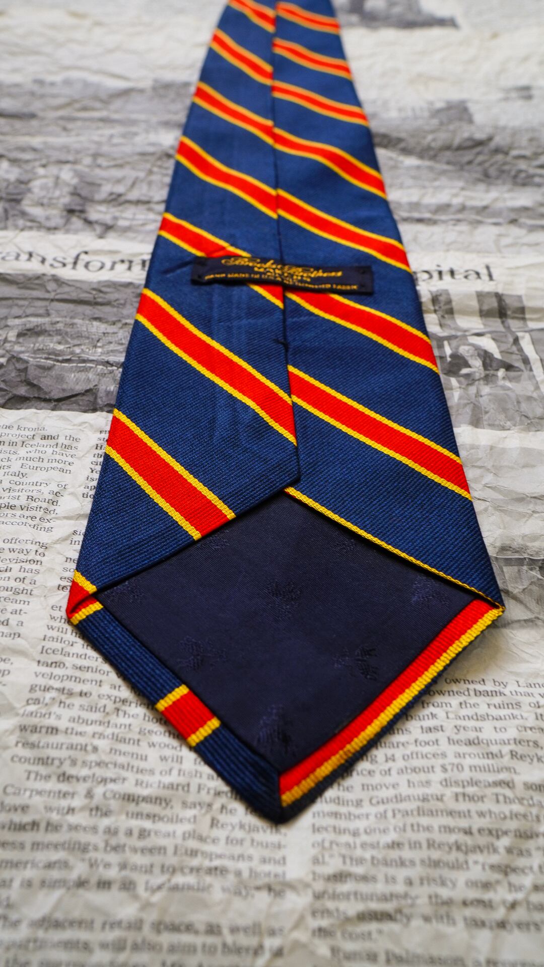 1980-1990s】BROOKS BROTHERS ブルックスブラザーズ レップタイ