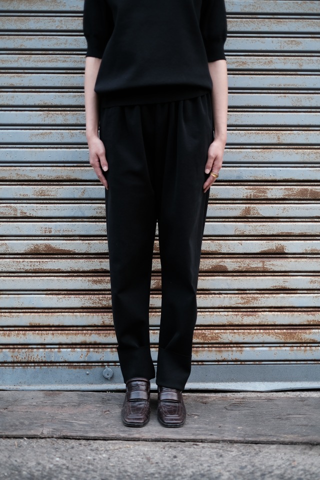 MOON TREE PLANET - Cord pants black