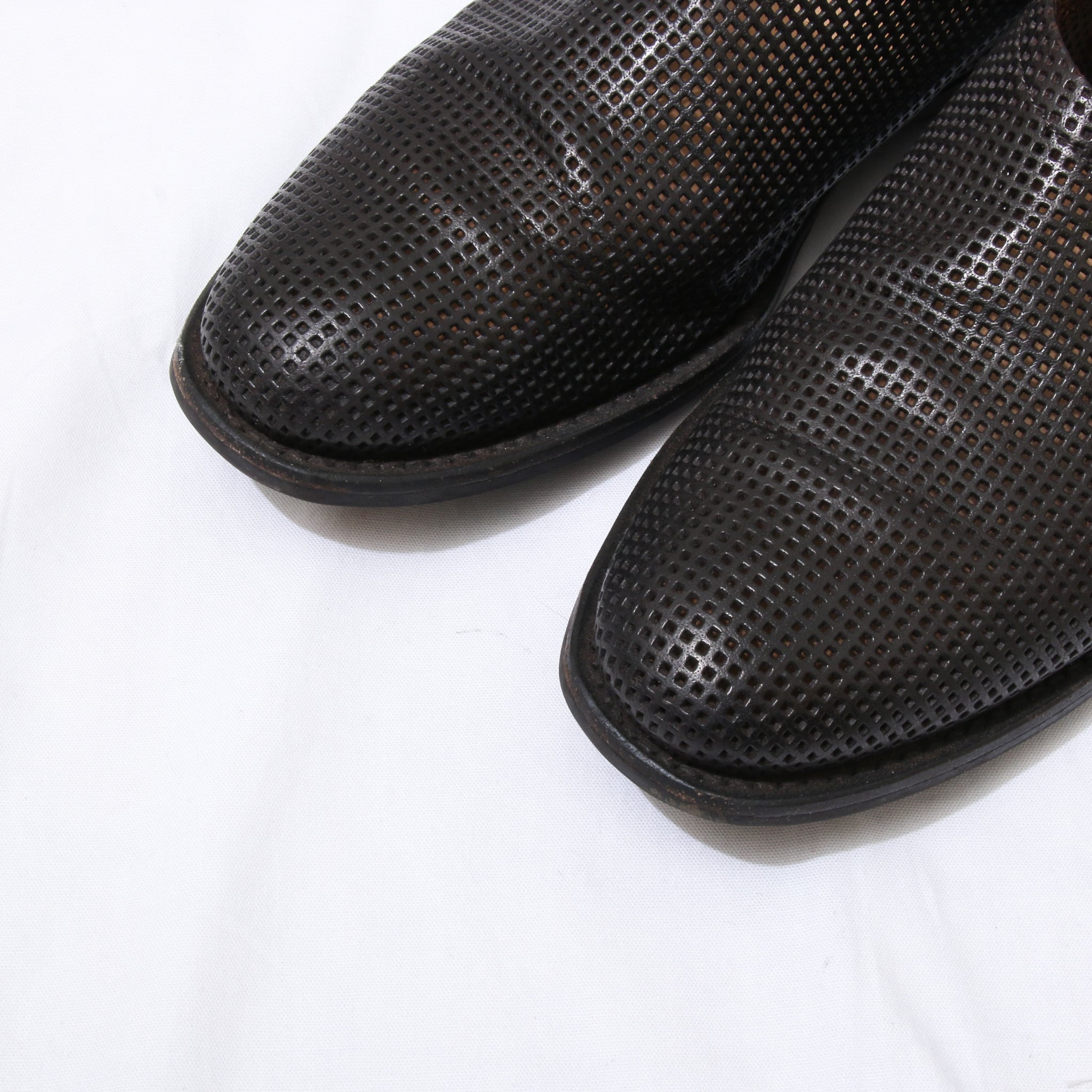 CHEREVICHKIOTVICHKI FOR YohjiYamamoto MeshLetherSlipOn | DAMMIT