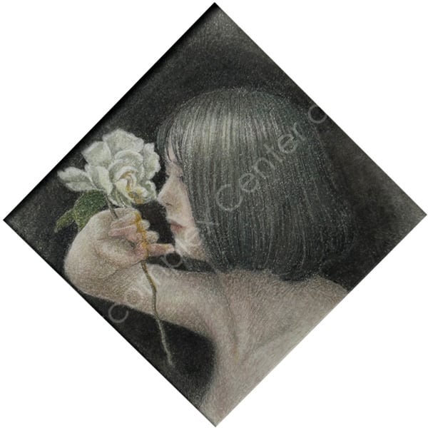 三谷拓也　絵画「かくも紅き、かがちの瞳」　３号 三谷 拓也 - y art gallery
