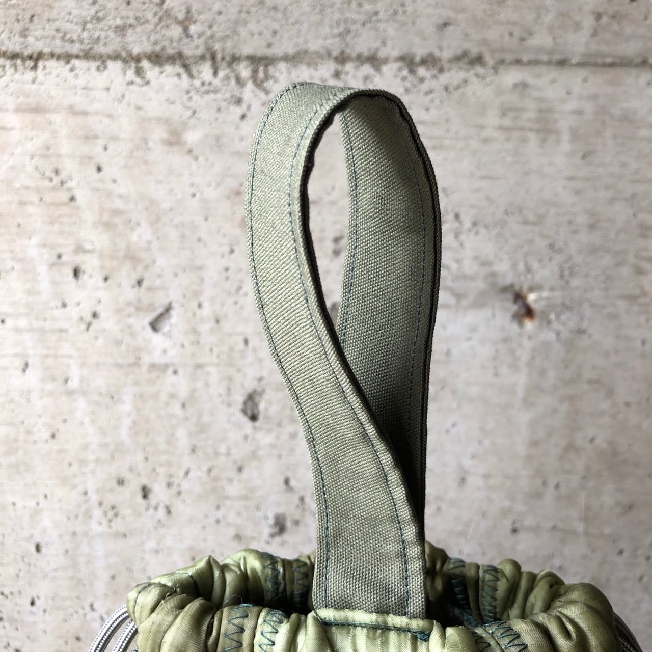 HB2015】紐60cm パッチワーク ライナーリメイクペイシェントバッグ