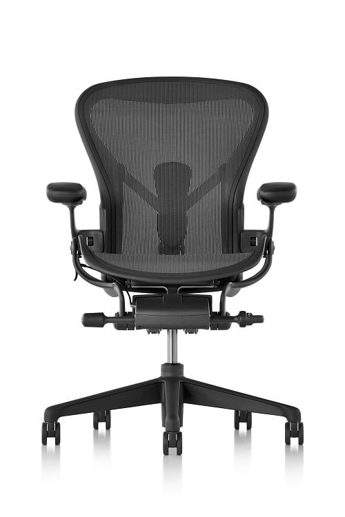 アーロンチェア リマスタード Bサイズ グラファイトフレーム