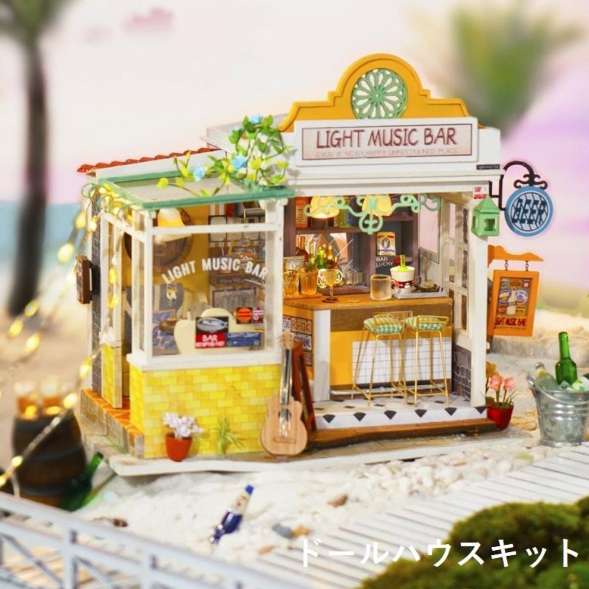 Wa やわらぐ 957 ミニチュア 絵画 ジオラマ WINE BAR & BISTRO