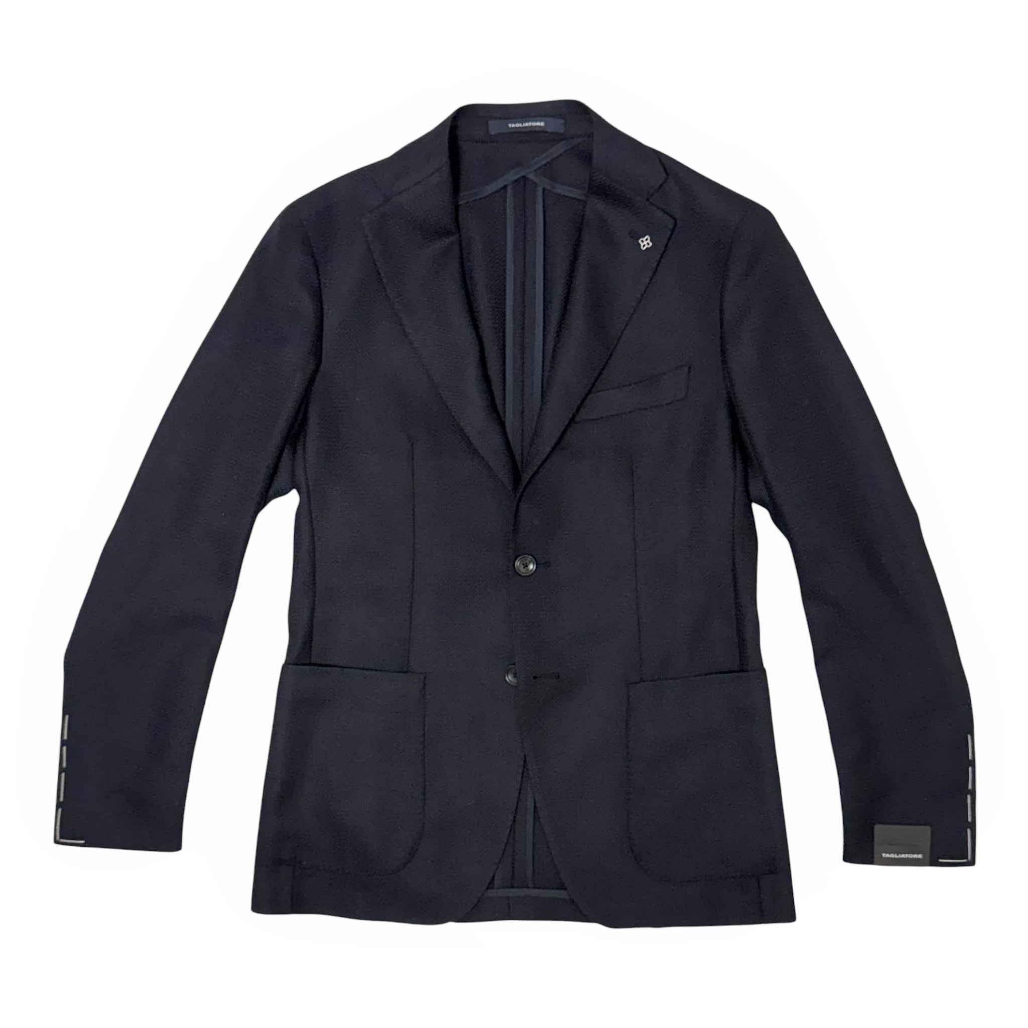 TAGLIATORE(タリアトーレ)MONTECARLO HOPSACK JACKET(1SMC22K/120028U)/NAVY(B5131)