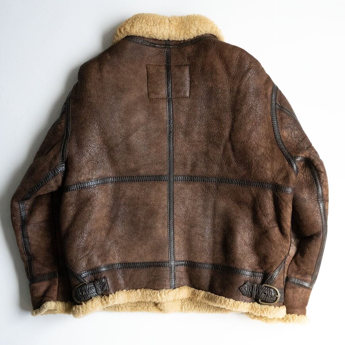 Wind Armor ウインドアーマー B3 ムートンジャケット 羊革 L 【公式通販】