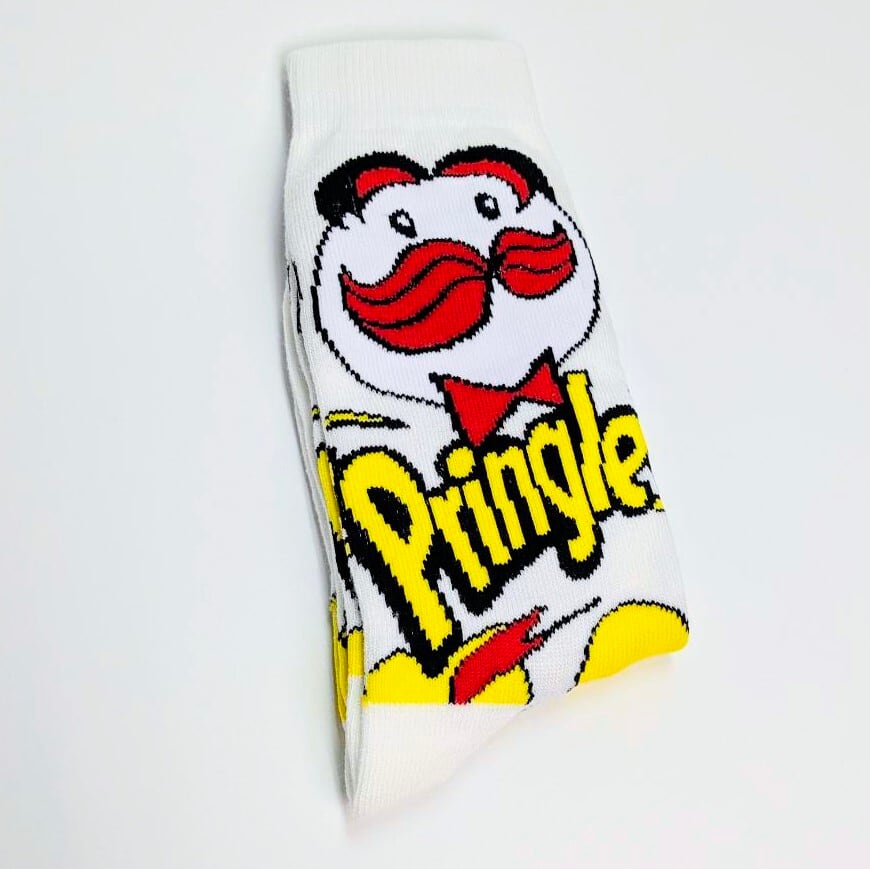 ♧【 Pringles / プリングルズ 】 crew socks / クルーソックス〚アメリカン雑貨 アメトイ〛
