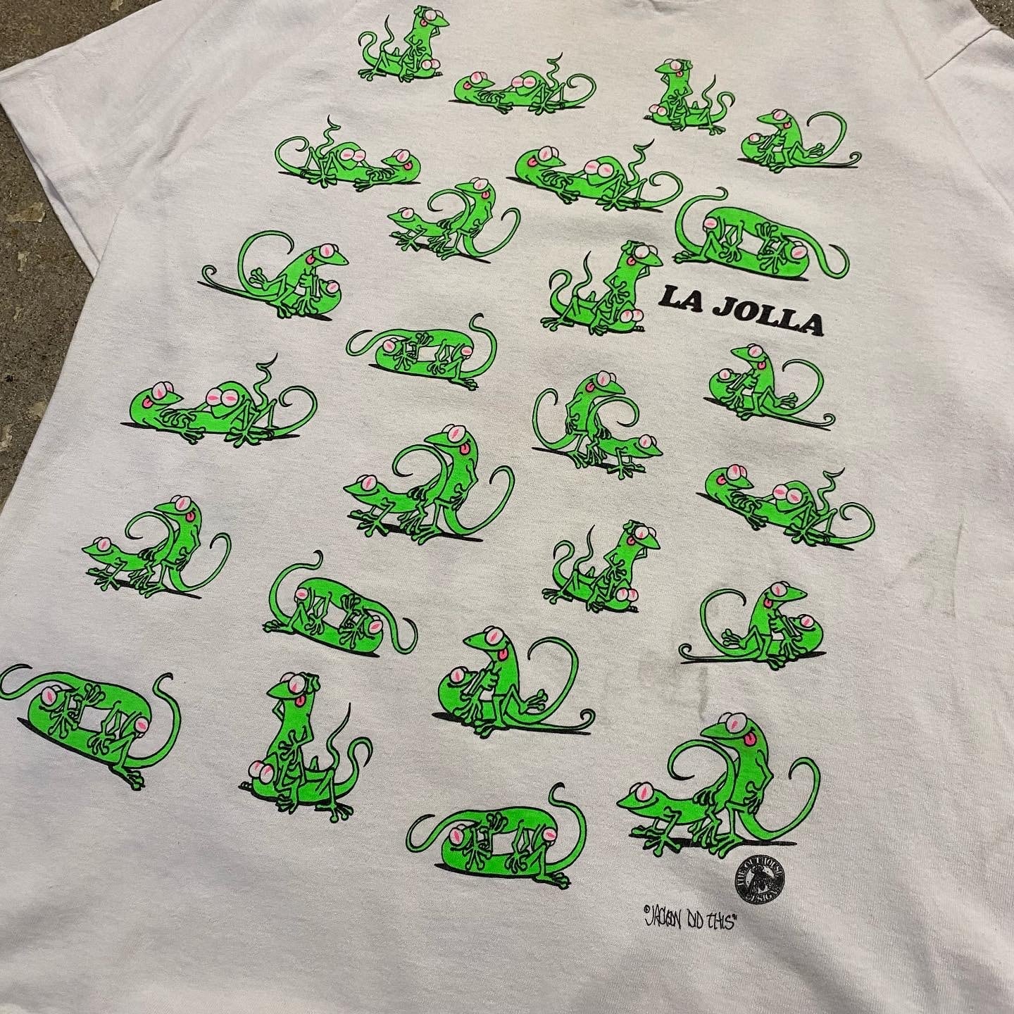 90s chameleon 四十八手 T-shirt | What