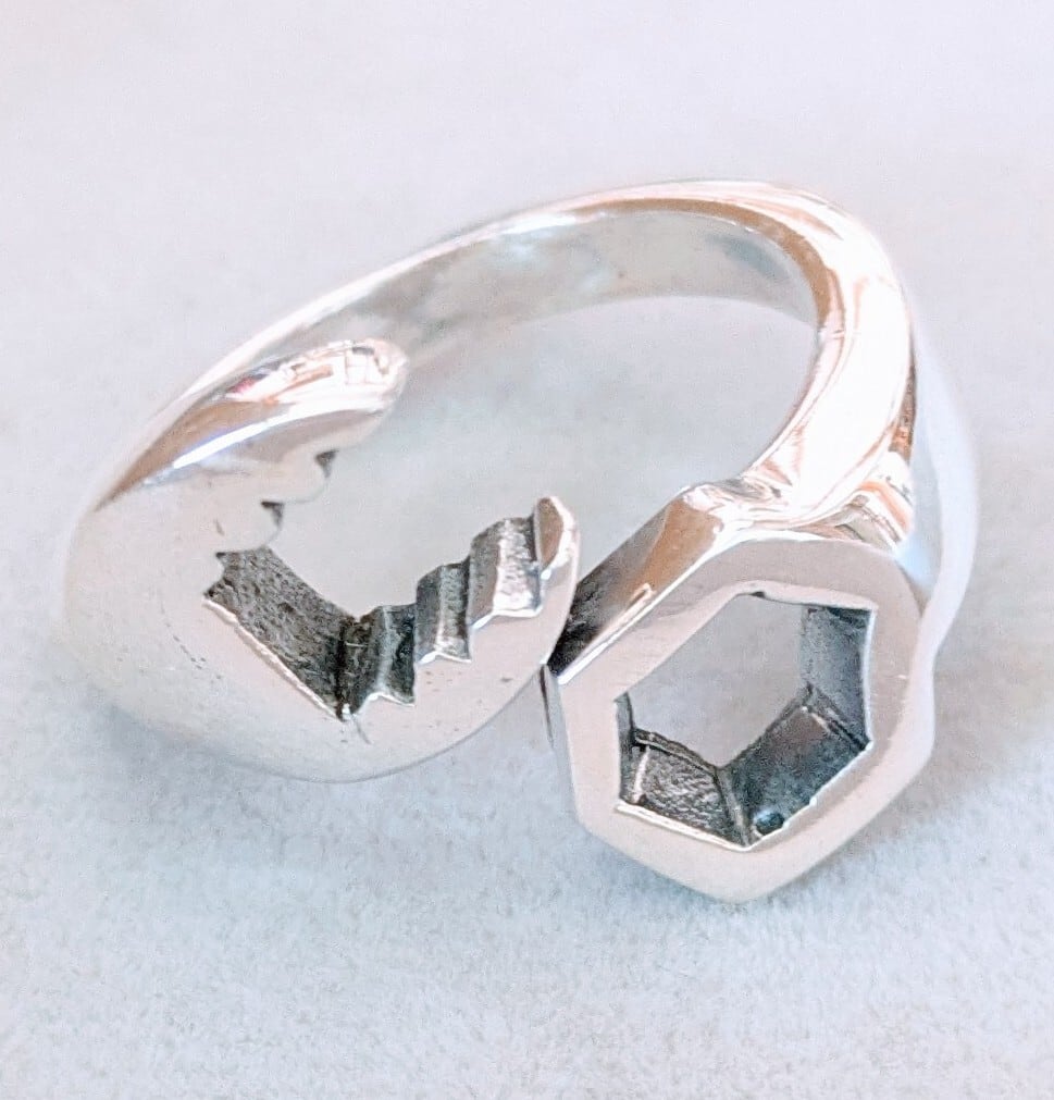 ☆NEW☆トルコ製 シルバー リング 925silver ☆NEW☆トルコ製 シルバー リング 925silver（スパナ） | HAYAT