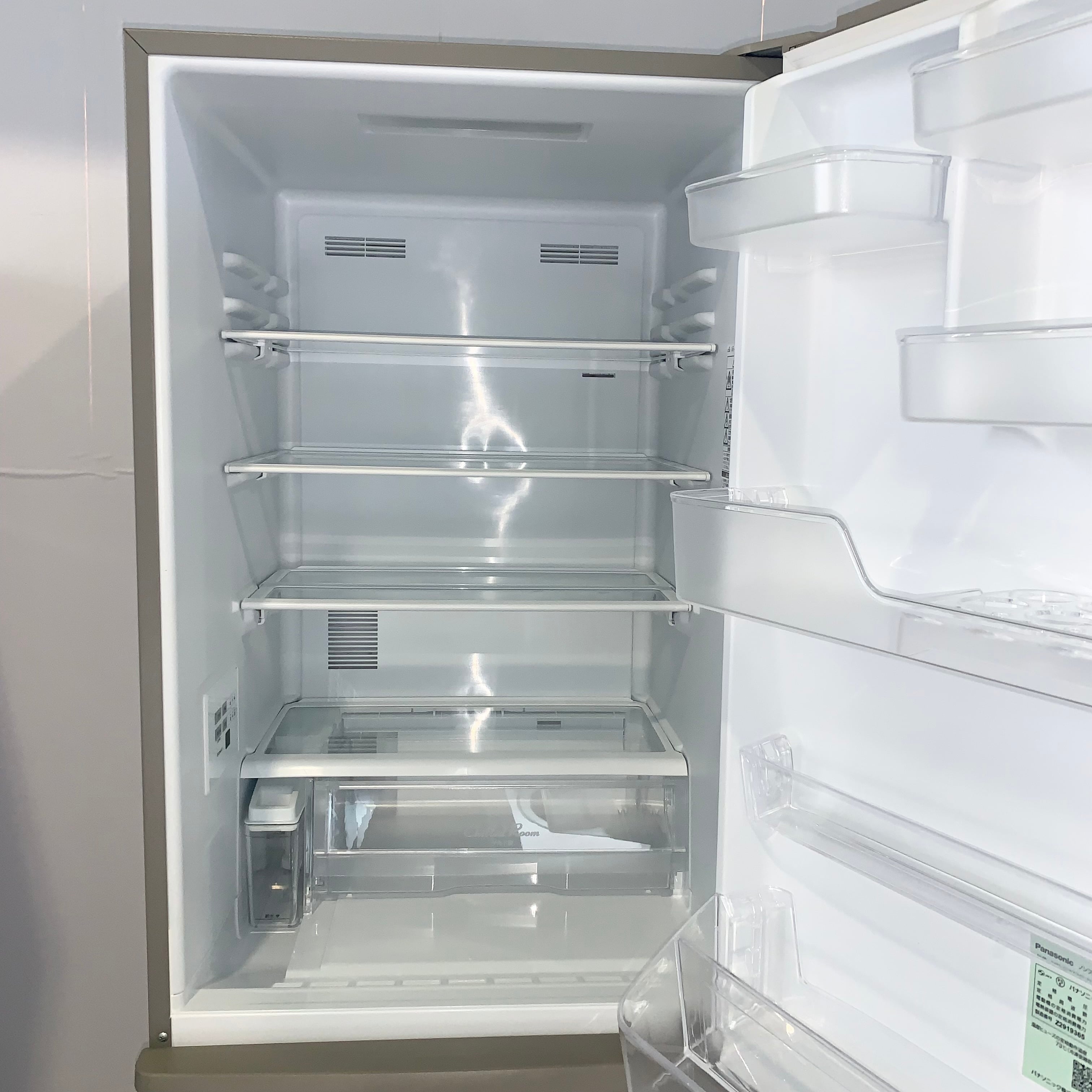 パナソニック3ドア冷蔵庫.365L.美品.自動製氷.保証付き.2020年型.10キロ内配達無料、 ☆大阪市内配達・設置無料☆自信ありの美品☆自動製氷有り☆Panasonic