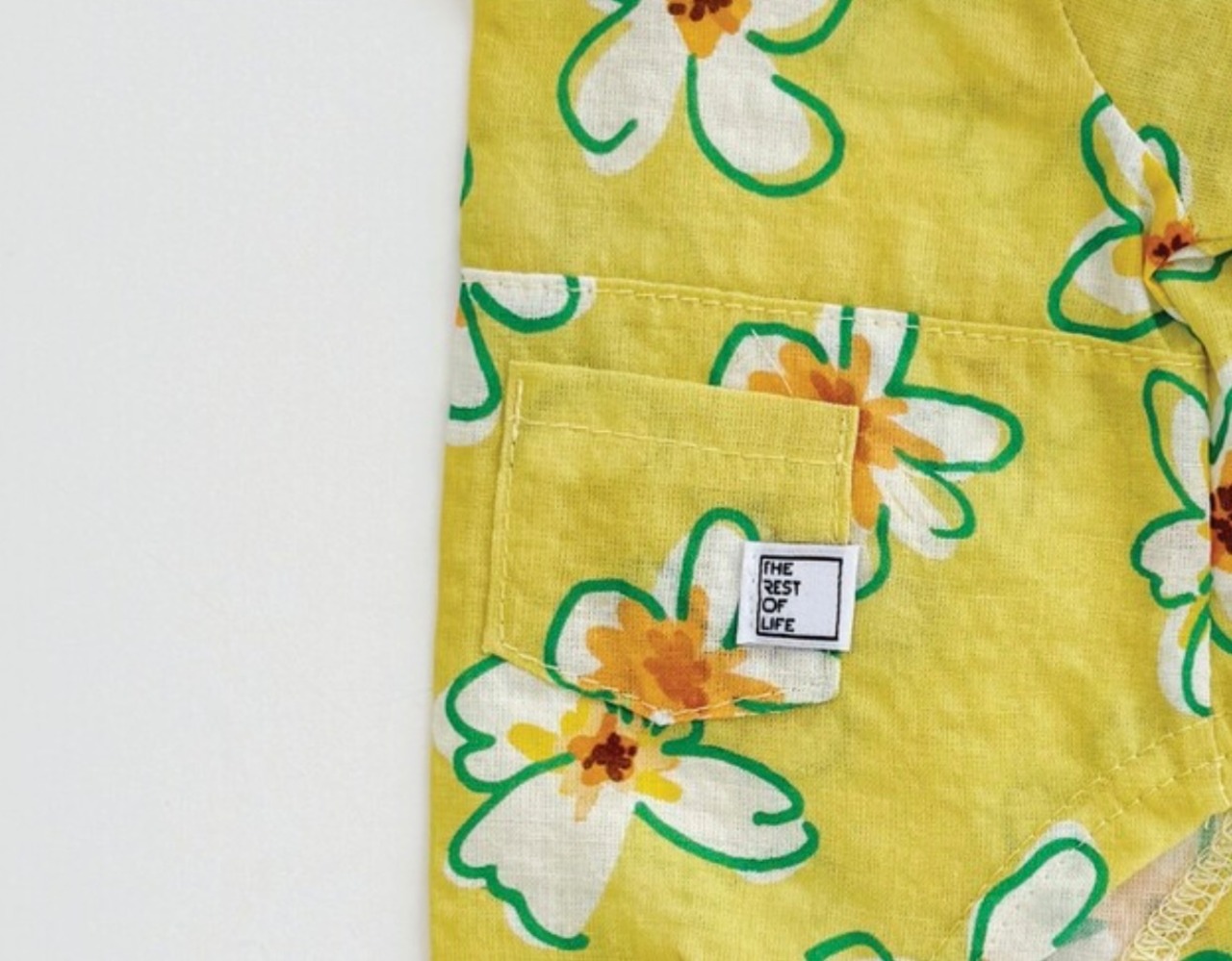 【THEREST OF LIFE】HAWAIIAN FLOWER OPS(green)