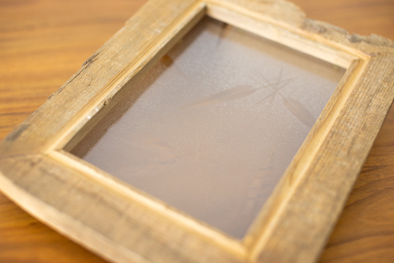 古材フレーム　2L（16×11cm）｜305